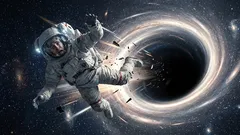 Punktet uden tilbagevenden! Hvad sker der med en person, der falder ned i et sort hul?