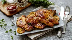 Svinekoteletter, som om de kommer fra en dyr restaurant. Når du først har prøvet dem én gang, vil du lave dem hele tiden.